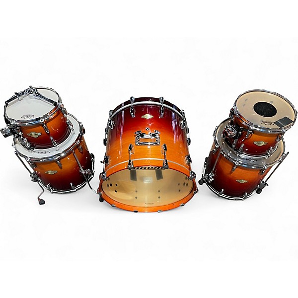 Used Pearl 5 Piece Masters SST 2 Color Sunburst Drum Kit