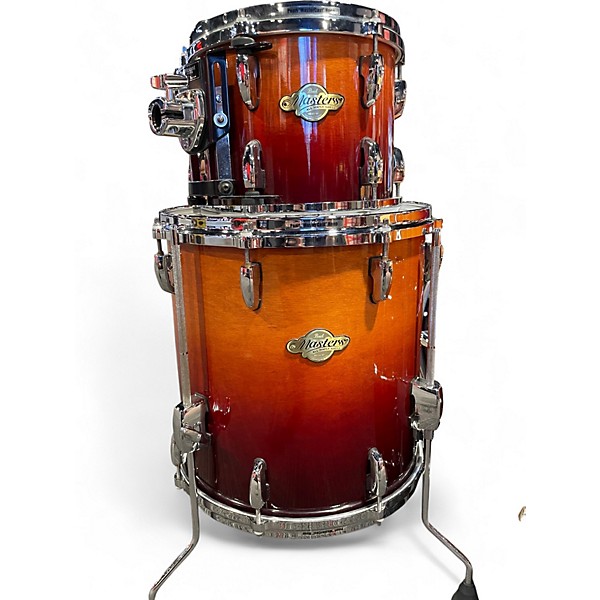 Used Pearl 5 Piece Masters SST 2 Color Sunburst Drum Kit