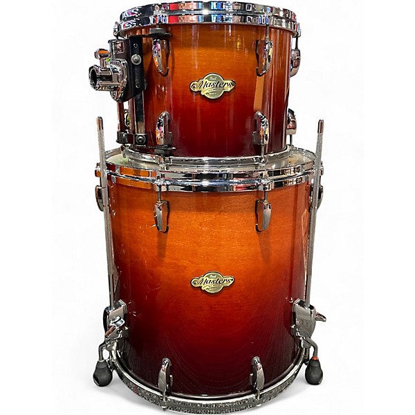 Used Pearl 5 Piece Masters SST 2 Color Sunburst Drum Kit