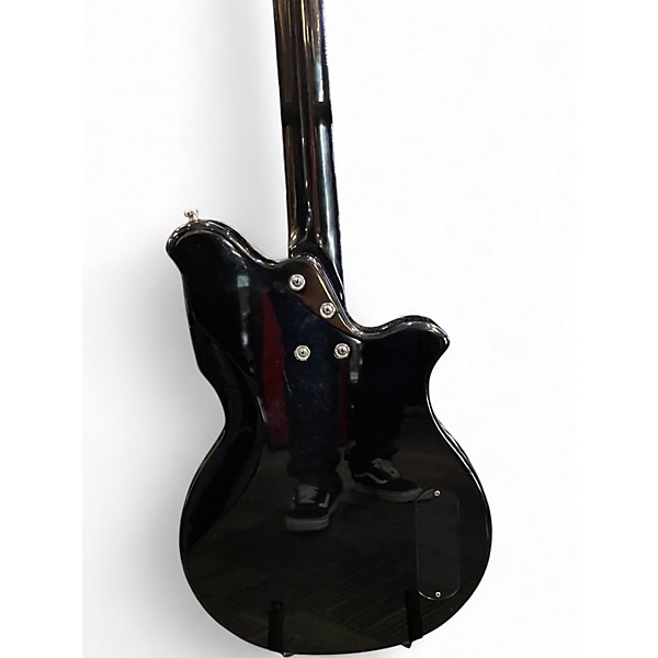 Used Airline Map Baritone Standard Left-Handed Black Electric Guitar
