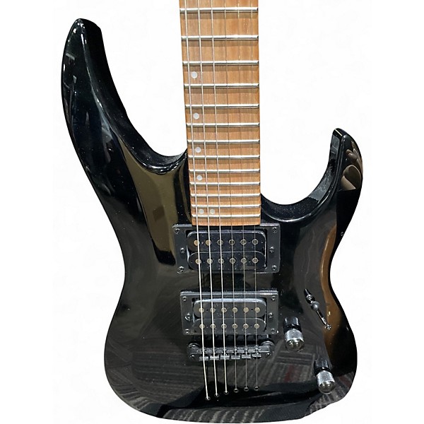 Used Mitchell MM100 Mini Black Solid Body Electric Guitar