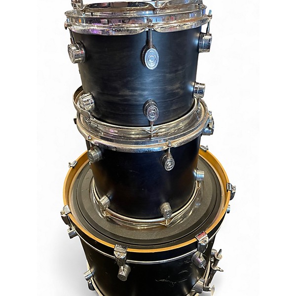 Used PDP by DW 4 Piece F-Series Black Drum Kit