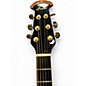 Used Ovation legend 2077ax Black Acoustic Electric Guitar