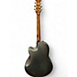 Used Ovation legend 2077ax Black Acoustic Electric Guitar