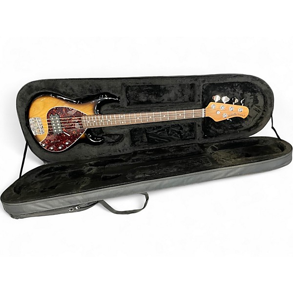Used Ernie Ball Music Man Stingray 5 H Vintage Sunburst Electric Bass Guitar