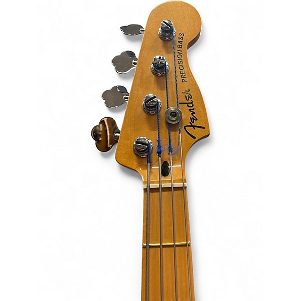 Used Fender Player Plus Active Precision Bass Emerald Green Electric Bass Guitar