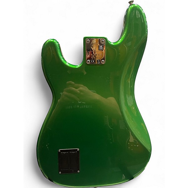 Used Fender Player Plus Active Precision Bass Emerald Green Electric Bass Guitar