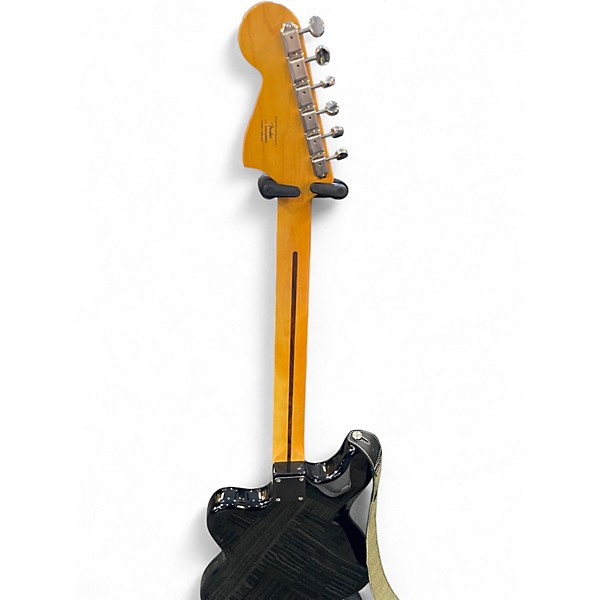 Used Squier bass vi Black Electric Bass Guitar