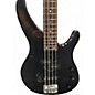 Used Yamaha TRBX174EW Trans Black Electric Bass Guitar