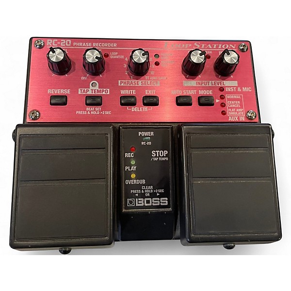 Used BOSS RC20 Loop Station Pedal