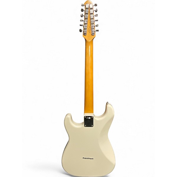 Used Fender Traditional Stratocaster XII Olympic White Solid Body Electric Guitar