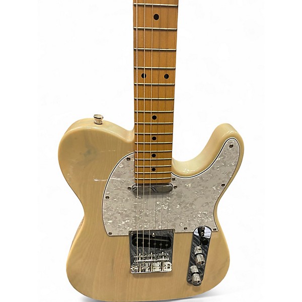 Used Harley Benton TE-52 Natural Solid Body Electric Guitar
