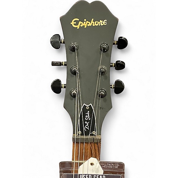 Used Epiphone Dot Studio Red Hollow Body Electric Guitar