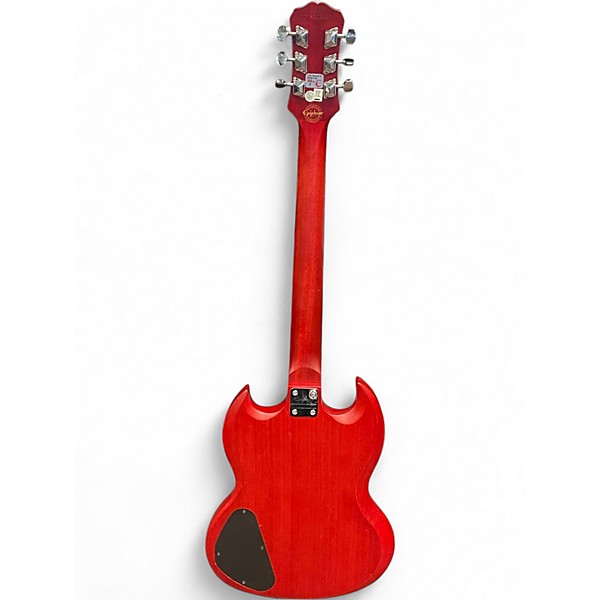Used Epiphone SG TRIBUTE Red Solid Body Electric Guitar