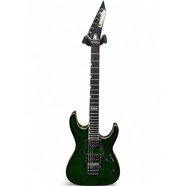 Used ESP LTD MH201 Loch Ness Green Solid Body Electric Guitar