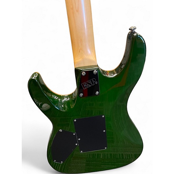 Used ESP LTD MH201 Loch Ness Green Solid Body Electric Guitar