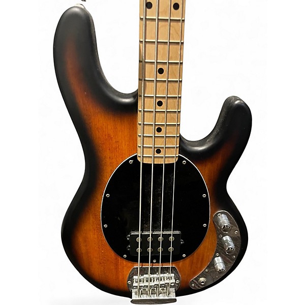 Used Sterling by Music Man Sub 4 2 Tone Sunburst Electric Bass Guitar