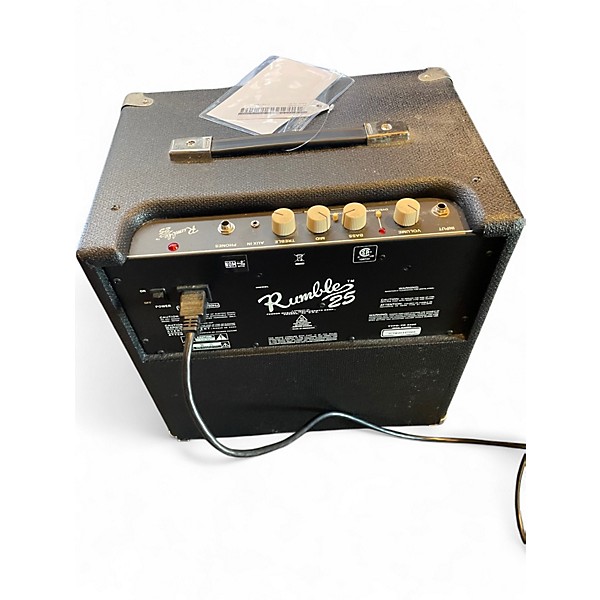 Used Fender Rumble 25 25W 1x10 Bass Combo Amp