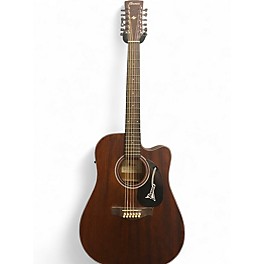 Used Ibanez aw5412ceopn Mahogany 12 String Acoustic Electric Guitar