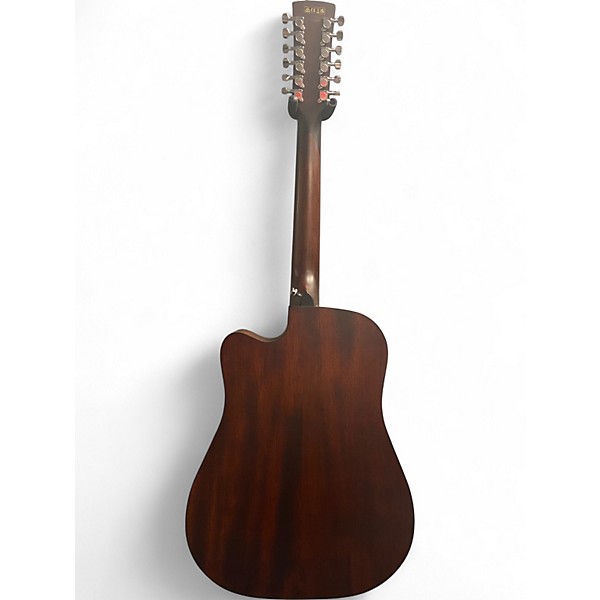 Used Ibanez aw5412ceopn Mahogany 12 String Acoustic Electric Guitar