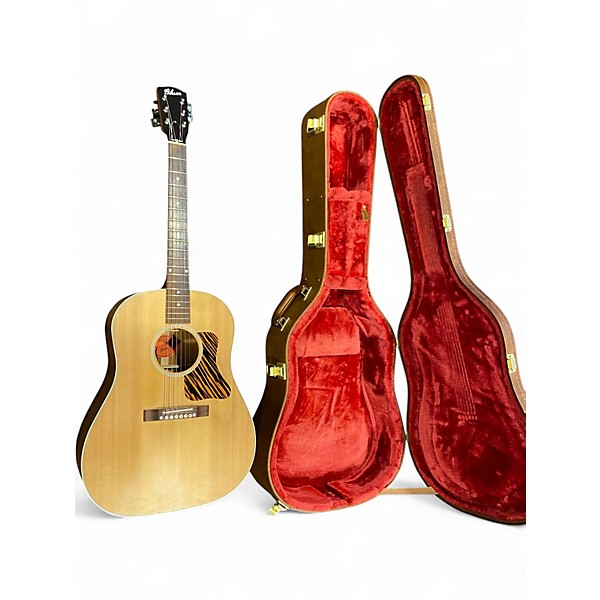 Used Gibson J35 Natural Acoustic Electric Guitar