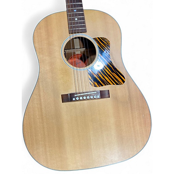 Used Gibson J35 Natural Acoustic Electric Guitar