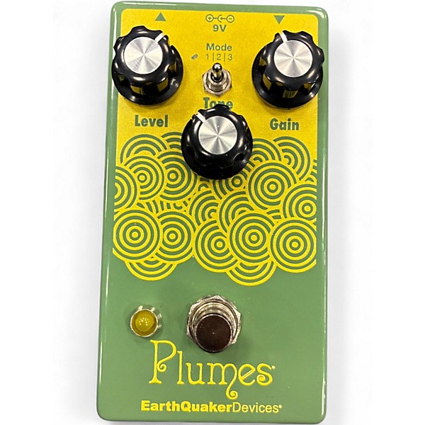 Used EarthQuaker Devices Plumes Small Signal Shredder Overdrive Effect Pedal