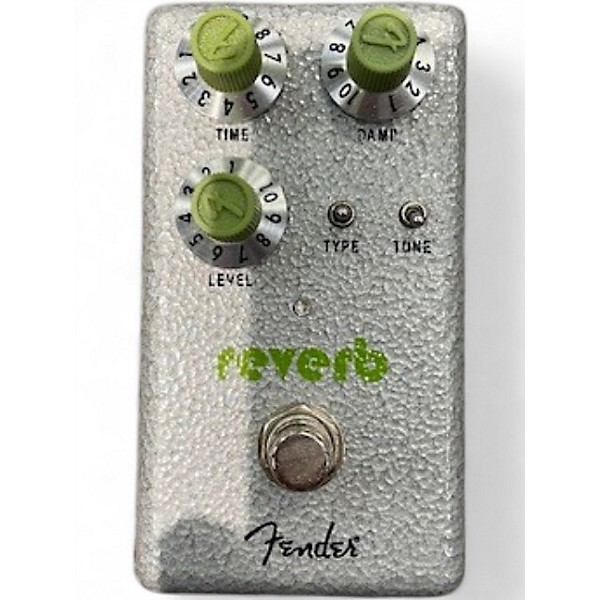 Used Fender Hammertone Reverb Effect Pedal