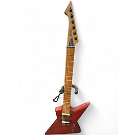 Used Aklot Nexault Red Solid Body Electric Guitar