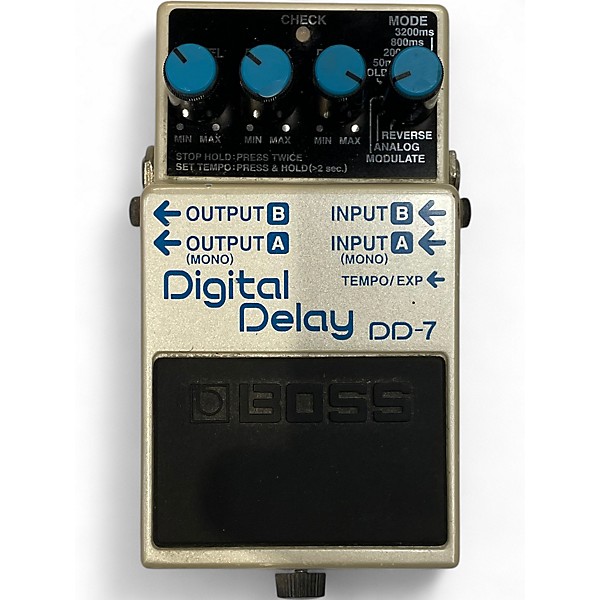 Used BOSS DD7 Digital Delay Effect Pedal