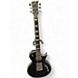 Used ESP EC1000 Deluxe Black and Silver Solid Body Electric Guitar thumbnail