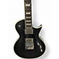 Used ESP EC1000 Deluxe Black and Silver Solid Body Electric Guitar
