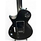 Used ESP EC1000 Deluxe Black and Silver Solid Body Electric Guitar