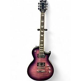 Used ESP LTD EC256 Trans Purple Solid Body Electric Guitar