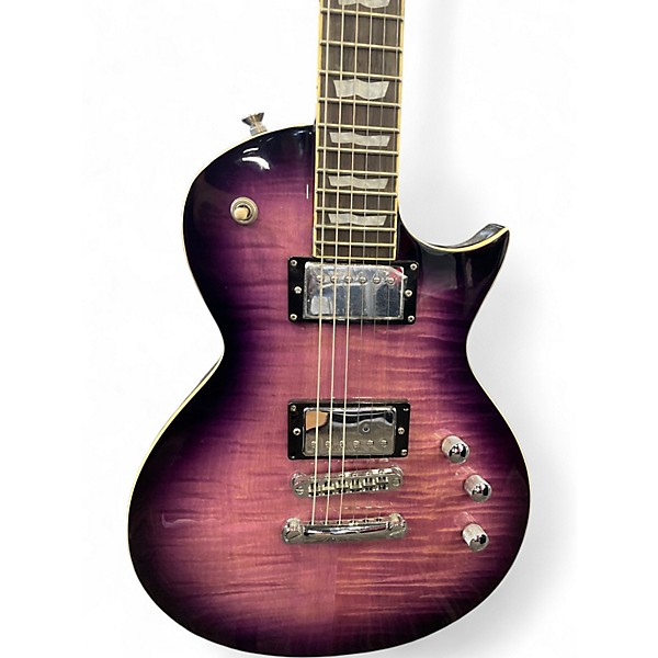 Used ESP LTD EC256 Trans Purple Solid Body Electric Guitar
