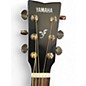 Used Yamaha FX335C Black Acoustic Electric Guitar