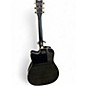 Used Yamaha FX335C Black Acoustic Electric Guitar