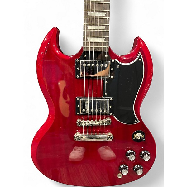 Used Epiphone SG Pro Dark Cherry Burst Solid Body Electric Guitar