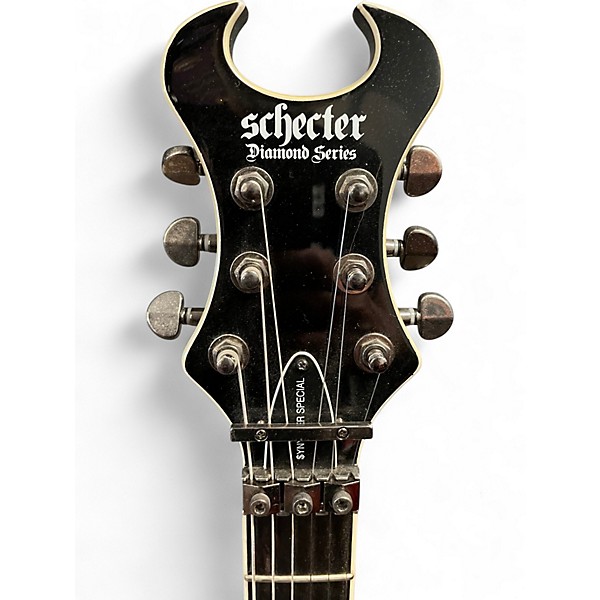 Used Schecter Guitar Research Synyster Gates Signature Synyster Special Black Solid Body Electric Guitar