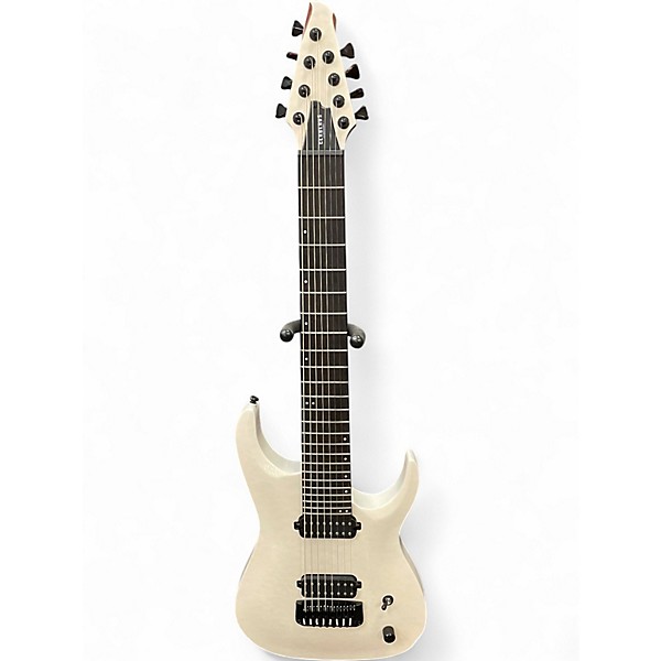 Used Cerberus ATLAS 8 White Solid Body Electric Guitar