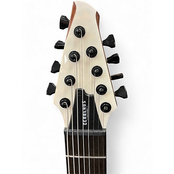 Used Cerberus ATLAS 8 White Solid Body Electric Guitar