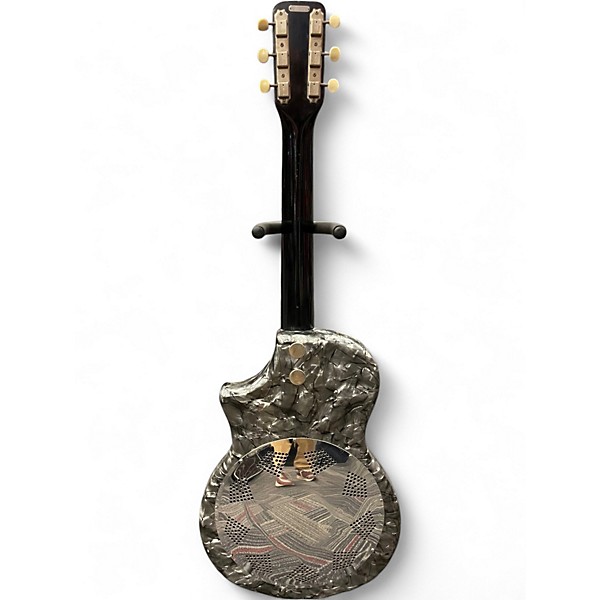 Used National Reso-Phonic Gray Resonator Guitar