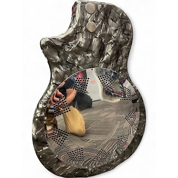 Used National Reso-Phonic Gray Resonator Guitar
