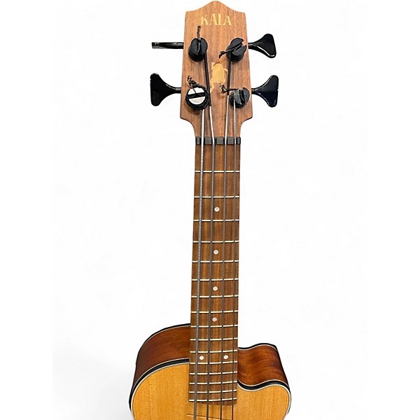 Used Kala Hutch Hutchinson Signature U-Bass Natural Acoustic Bass Guitar