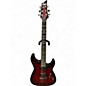 Used Schecter Guitar Research Demon 6 Crimson Red Burst Solid Body Electric Guitar thumbnail
