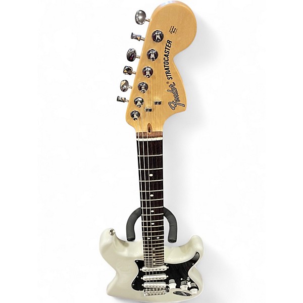 Used Fender American Performer Stratocaster SSS Alpine White Solid Body Electric Guitar
