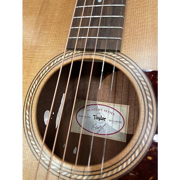 Used Taylor Academy 10E Natural Acoustic Electric Guitar