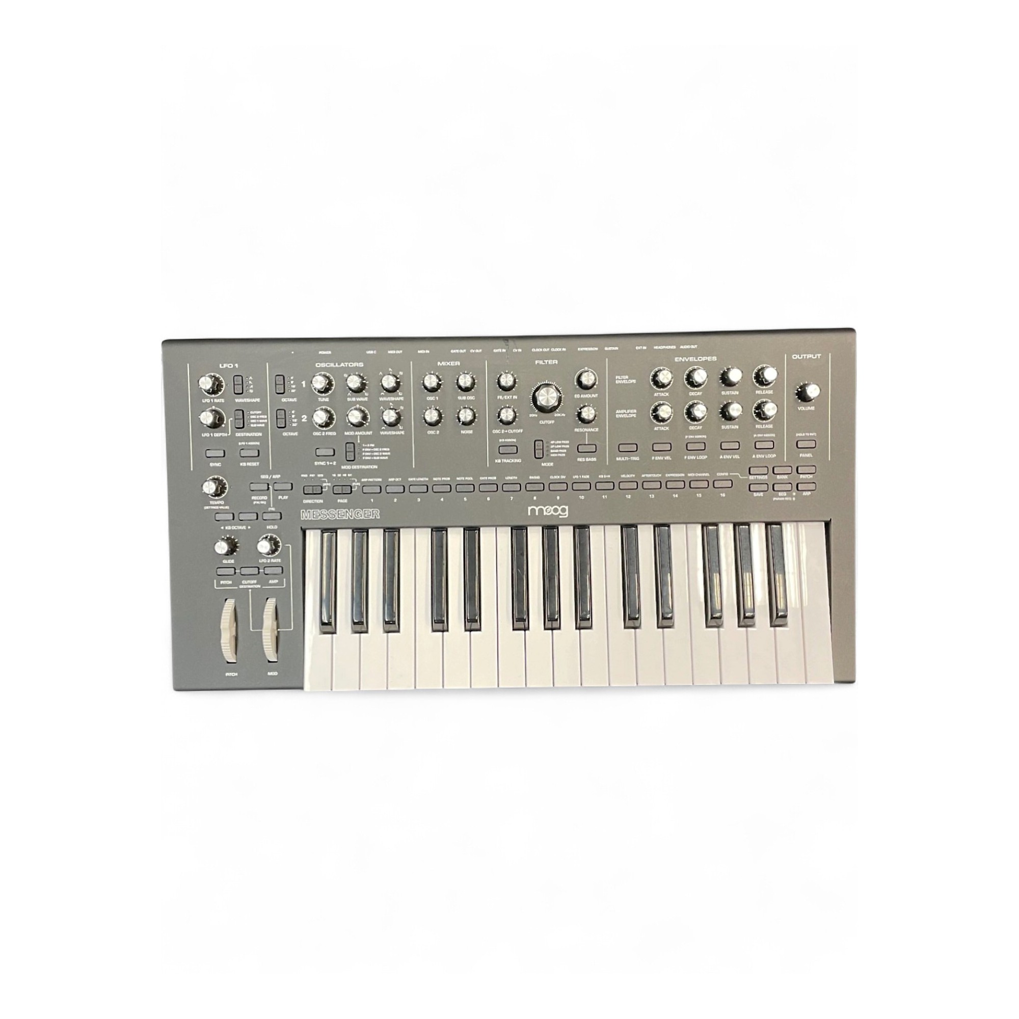 Used Moog MESSENGER Synthesizer | Guitar Center