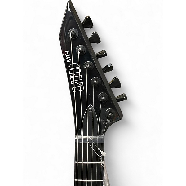 Used ESP LTD MT-1 Metallic Silver Solid Body Electric Guitar