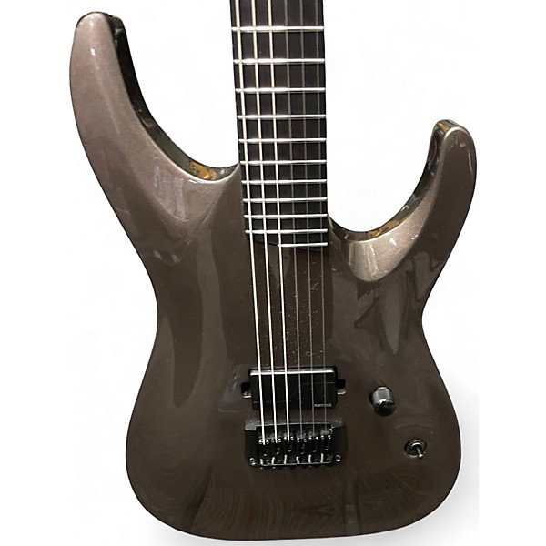 Used ESP LTD MT-1 Metallic Silver Solid Body Electric Guitar